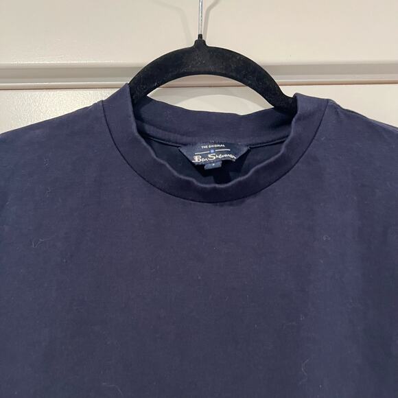 Ben Sherman The Original Men's Navy Crewneck T Shirt Short Sleeve Size Small - Picture 4 of 8